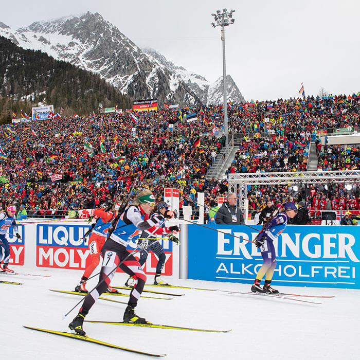 Zielsprint Biathlon
