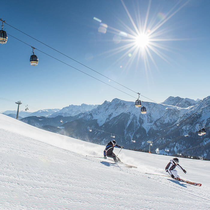 Skifahren am Kronplatz
