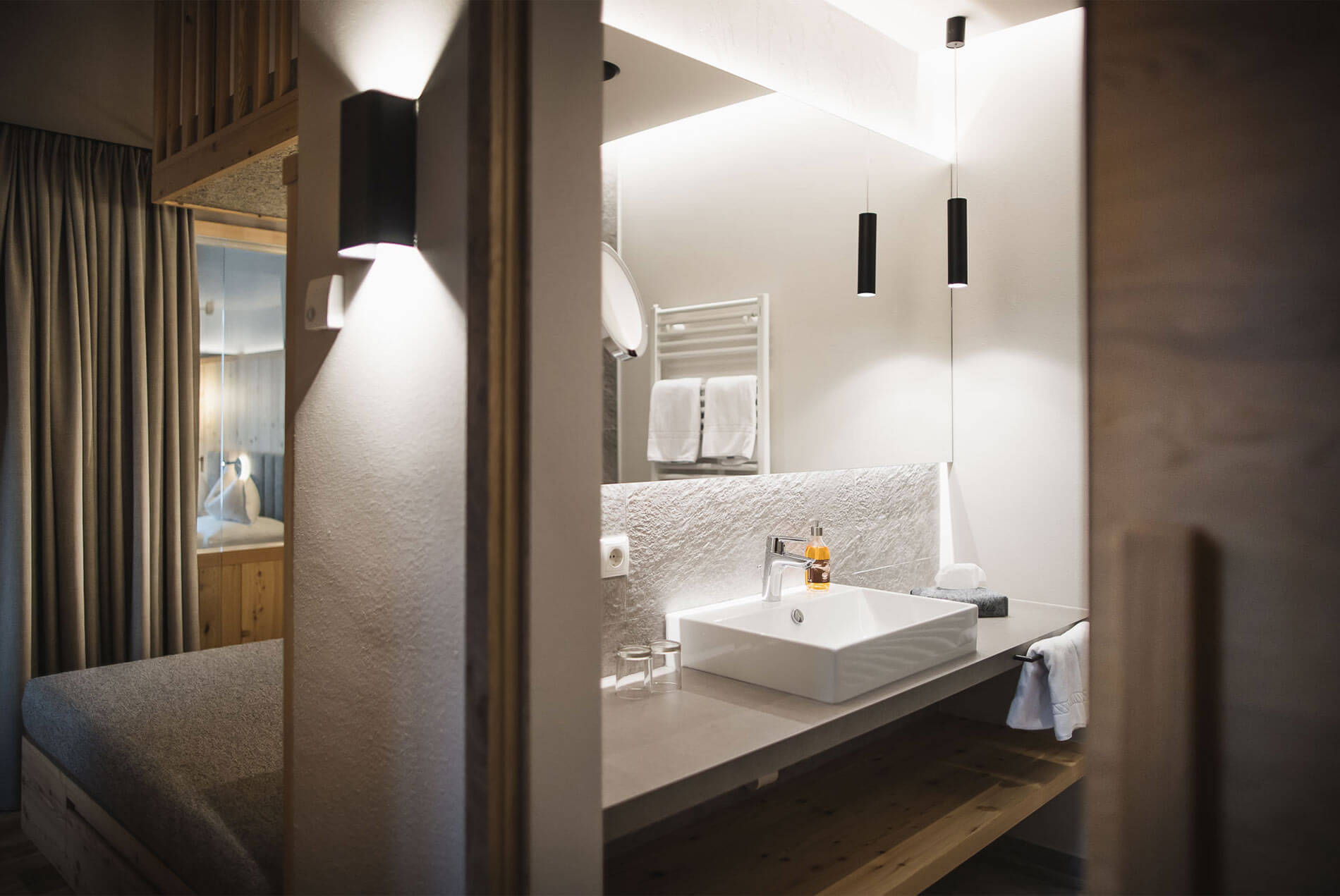 Suite Alpine Deluxe bagno